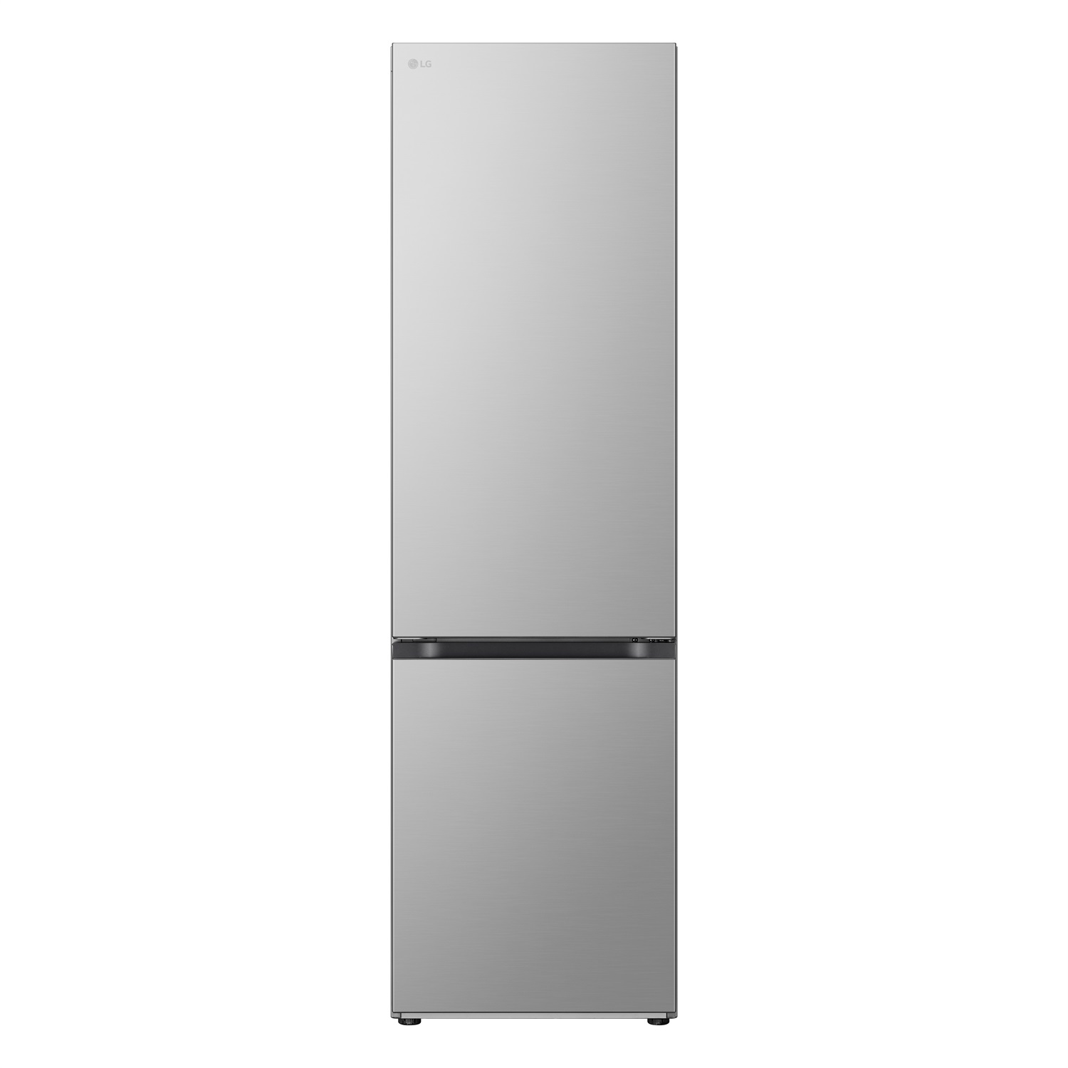 LG GBV22L0EPY Frigorifero Combinato 387L Classe E Total No Frost, Door Cooling, Linear Cooling, Smart Diagnosis, Design con Porte Piatte, Apertura Porte a Filo Muro, Prime Silver