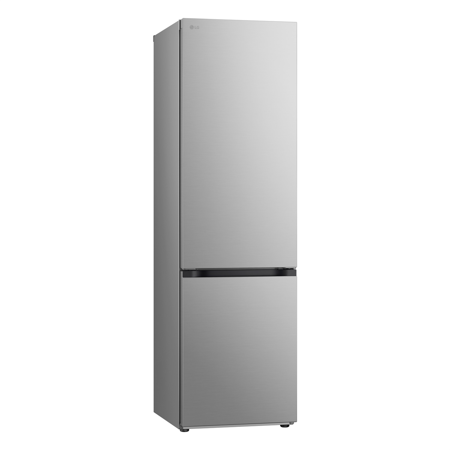 LG GBV22L0EPY Frigorifero Combinato 387L Classe E Total No Frost, Door Cooling, Linear Cooling, Smart Diagnosis, Design con Porte Piatte, Apertura Porte a Filo Muro, Prime Silver