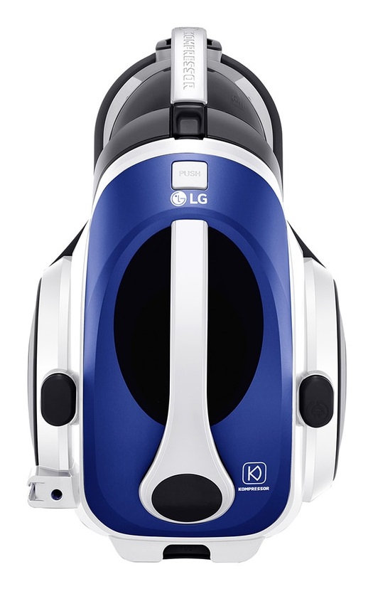 LG VK8506NHAC Aspirapolvere Senza Sacchetto 650 W con Sistema Kompressor, Turbo Ciclonico, Serbatoio 1,2 L, Tubo Telescopico, Regolatore Potenza e Spazzola 2 in 1 per Animali