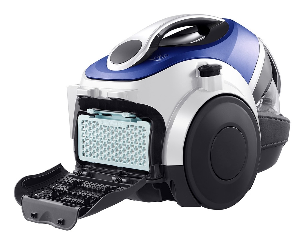 LG VK8506NHAC Aspirapolvere Senza Sacchetto 650 W con Sistema Kompressor, Turbo Ciclonico, Serbatoio 1,2 L, Tubo Telescopico, Regolatore Potenza e Spazzola 2 in 1 per Animali