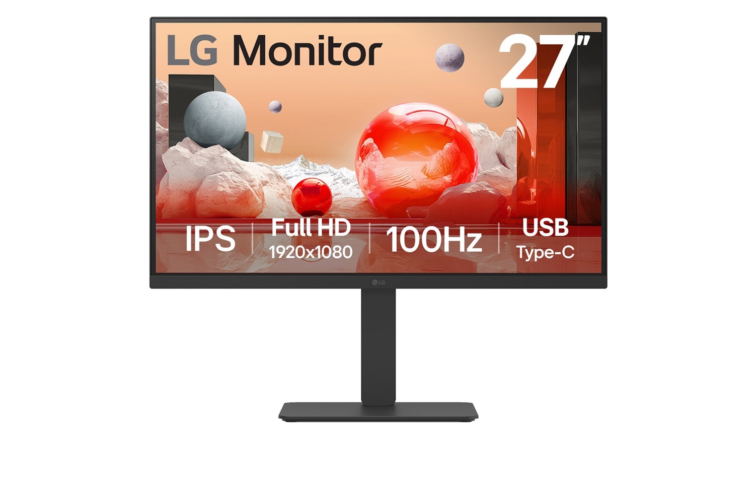 LG 27BA650-B Monitor PC 27