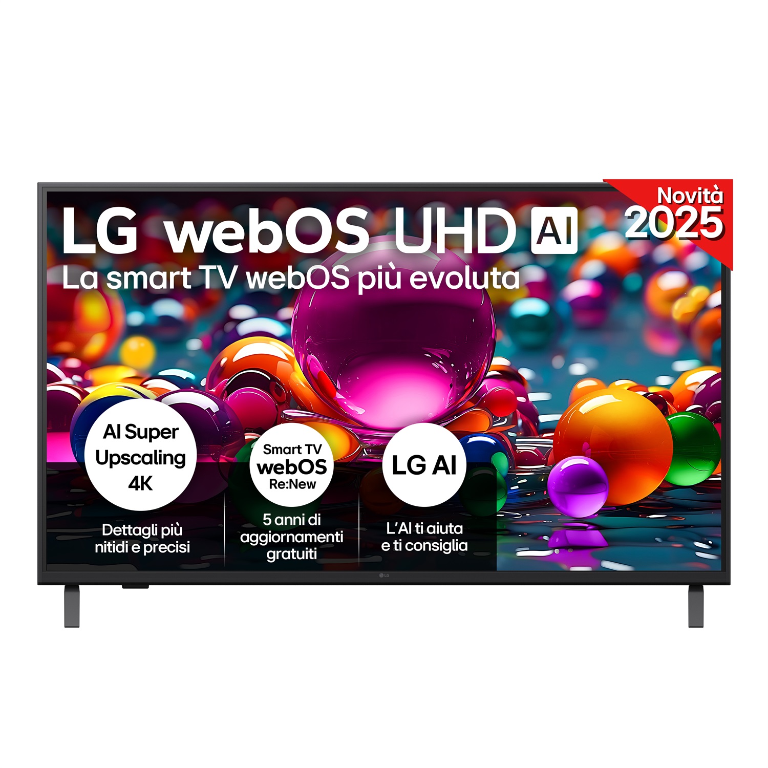 LG UHD AI 50UA75006LA Smart TV 50'' 4K Ultra HD LED, α7 Gen8, HDR10, 20W, 3 HDMI, WebOS 25