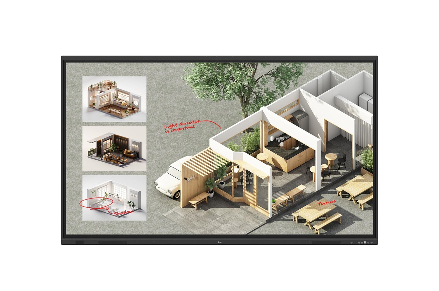 LG CreateBoard Standard 86TR3DQ - Lavagna Interattiva 86