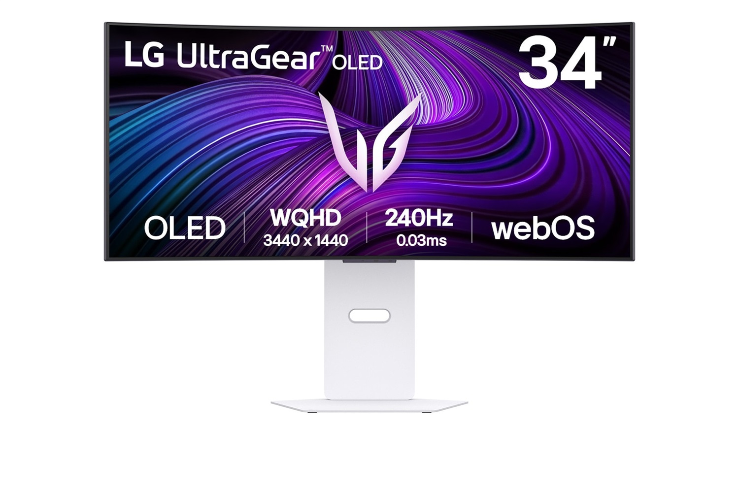 LG UltraGear OLED 34GX90SA-W Monitor Gaming 34
