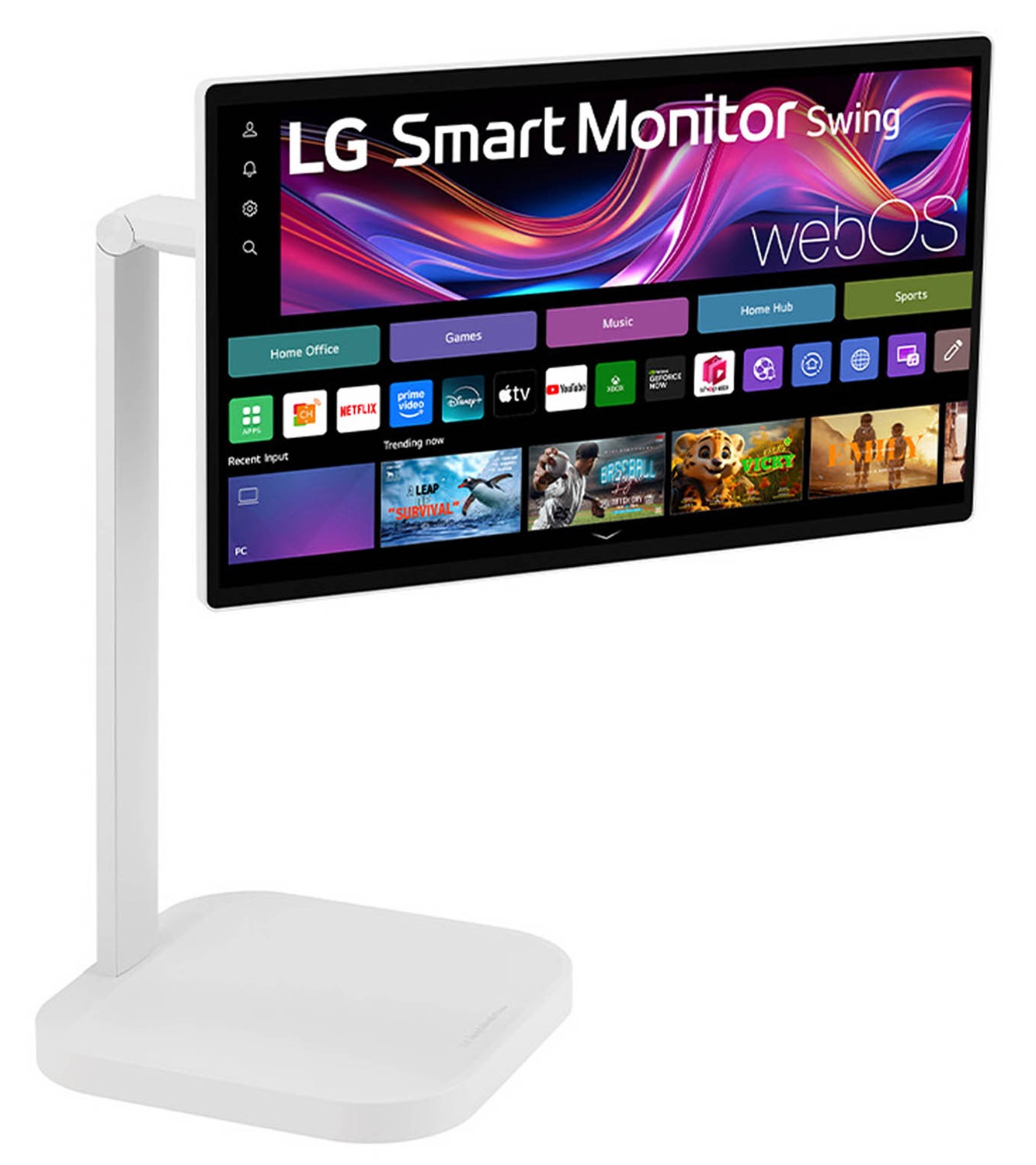 LG Swing 32U889SA Monitor Smart Portatile Touch 32