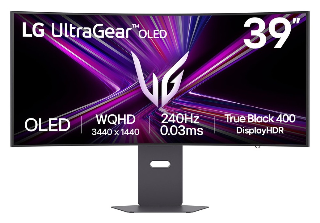 LG UltraGear Monitor da Gioco Curvo OLED 39'' UWQHD 3440x1440 240Hz
