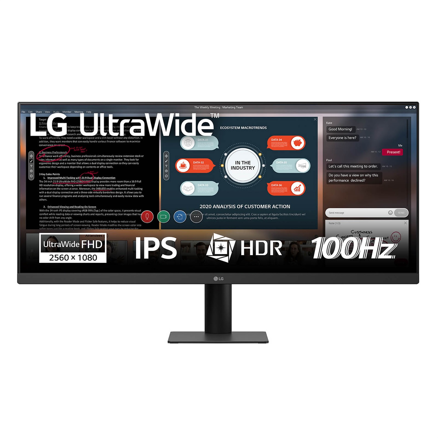 LG 29U511A Monitor UltraWide 29