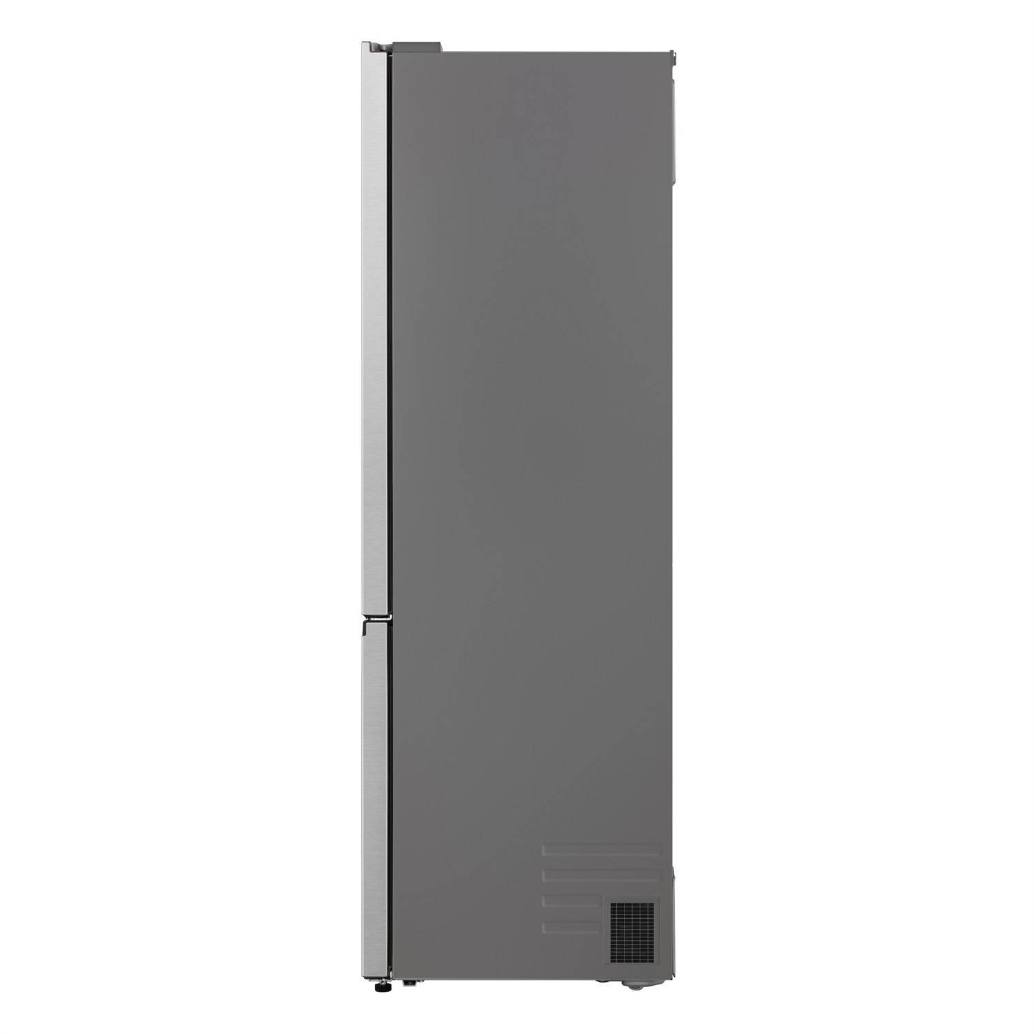 LG Electronics Frigorifero Combinato GBBS323CPY Fit e Max 60cm, Capacità 375L, Classe C, AI Inverter, Prime Silver
