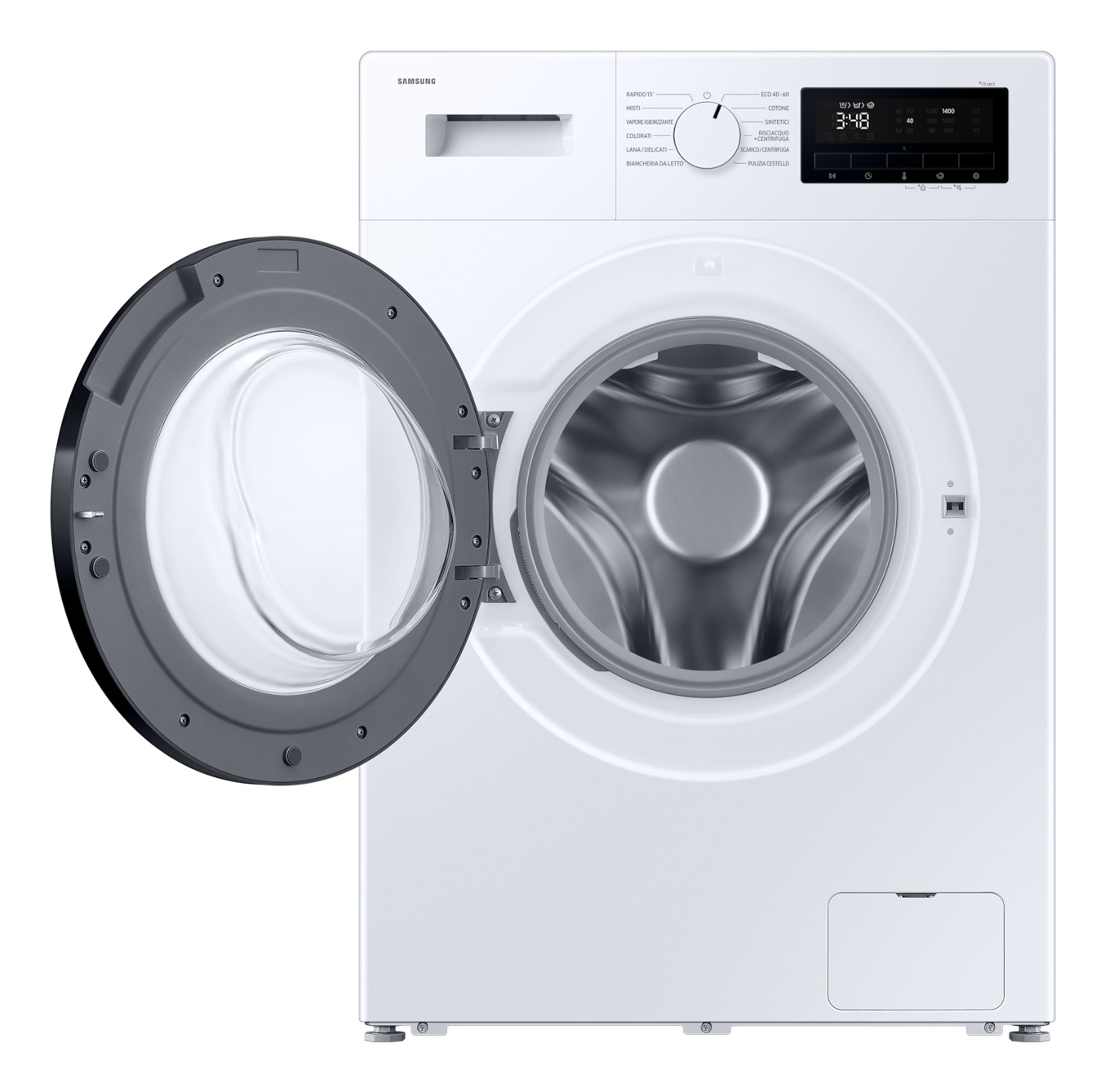 Samsung Lavatrice WW90FG3M05AWET 9Kg Classe A 1400 giri/min Caricamento Frontale Vapore Igienizzante Wi-Fi