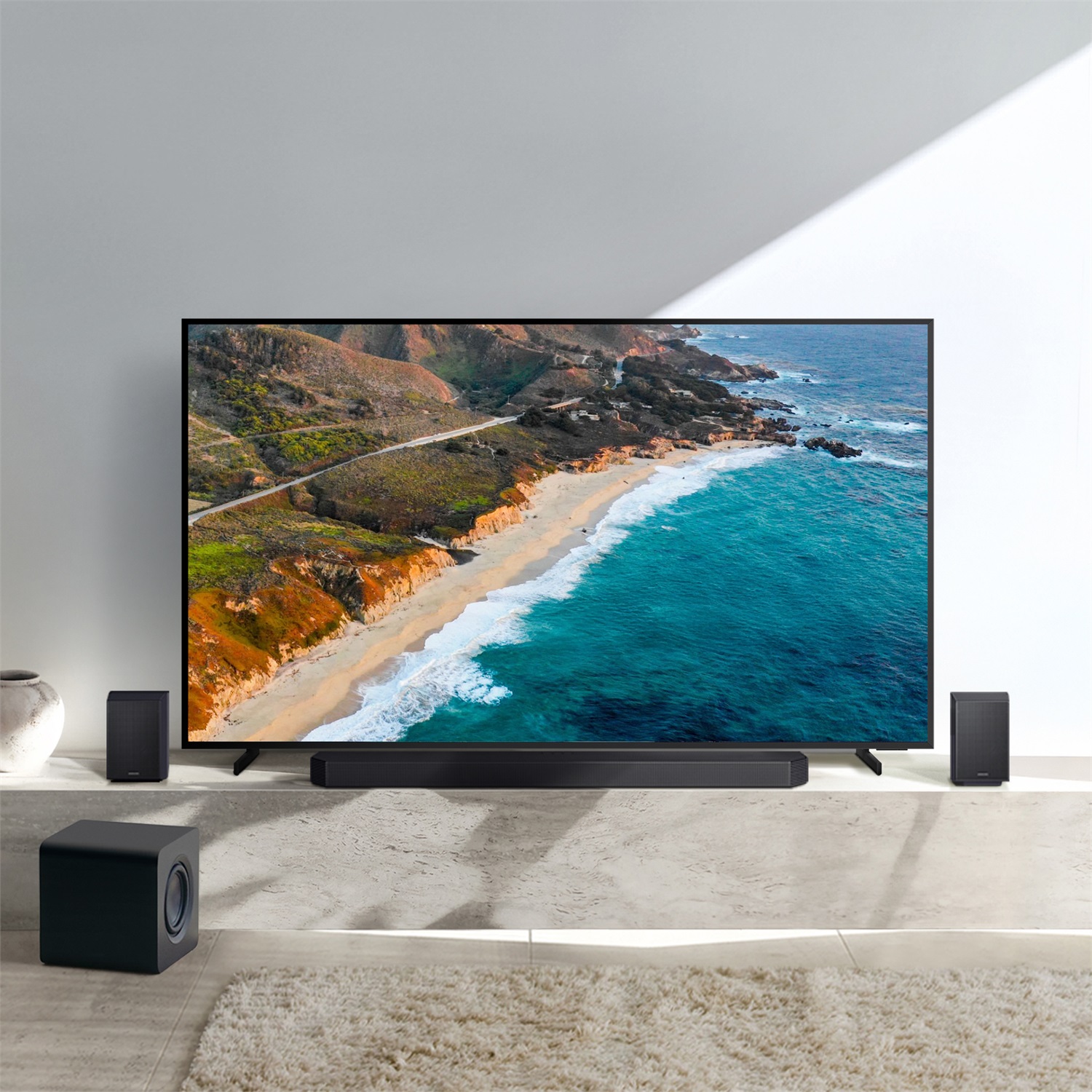 Samsung Soundbar HW-Q930F/ZF, 9.1.4 Canali, 580W, Wireless con Subwoofer, Dolby Atmos, DTS:X, Titan Black, 2025