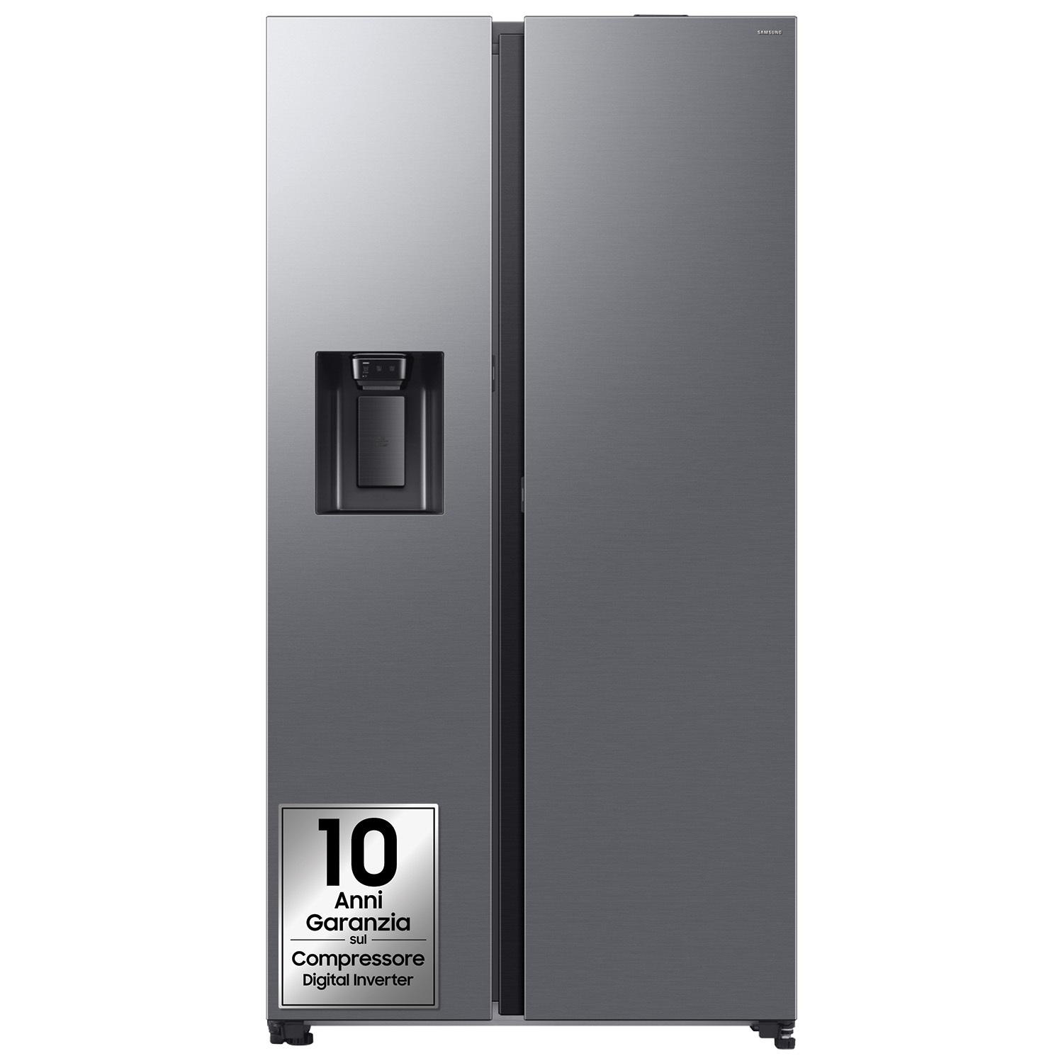 Samsung RS80F67KCTEF Frigorifero Side-by-Side Libera Installazione 634L Classe C Acciaio Inox con Erogatore di Ghiaccio/Acqua e Twin Cooling