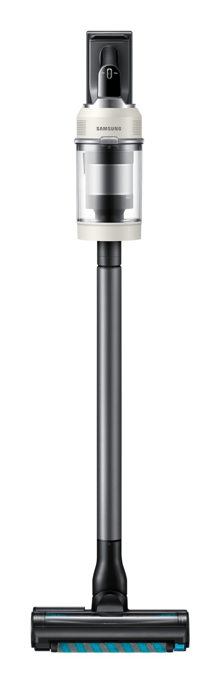 Samsung Aspirapolvere Senza Filo BESPOKE Jet™ AI LITE Complete Extra 280W VS80F28DES - Fino a 120 Min di Autonomia, Clean Station, Beige
