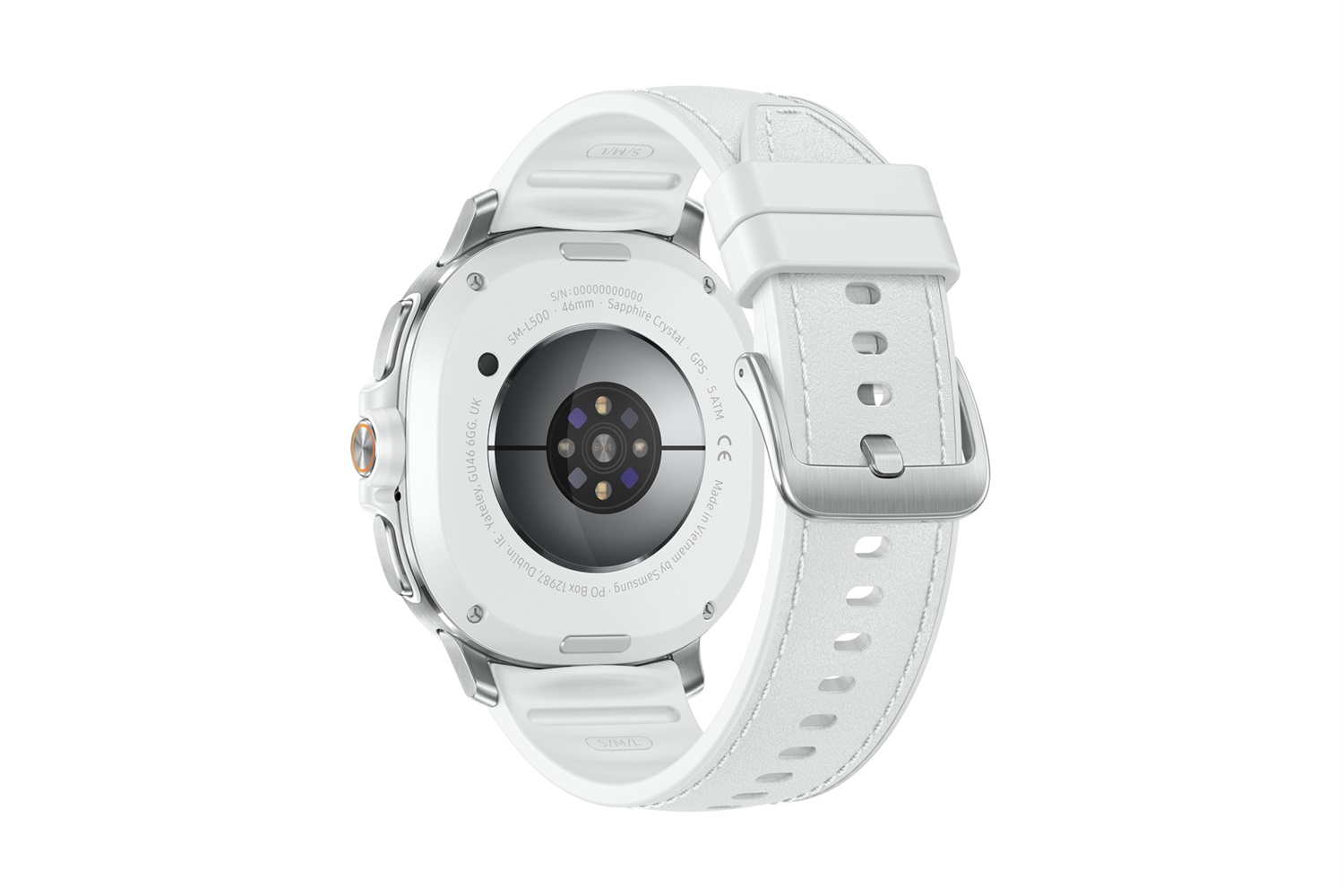 Samsung Galaxy Watch 8 L500 Classic 46mm Bluetooth AMOLED Touchscreen Argento