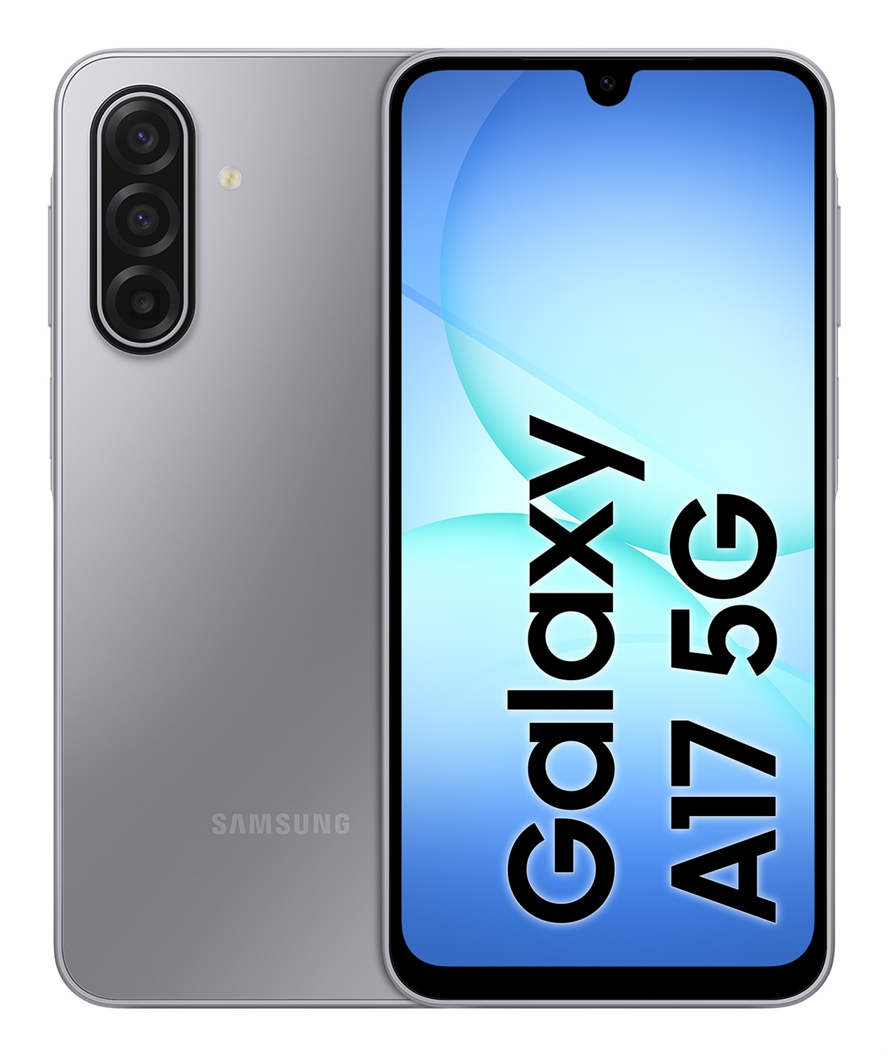 Samsung Galaxy A17 5G - Smartphone Android 15, Display sAMOLED 6.7'', 8GB RAM, 256GB, Batteria 5000 mAh, Resistenza IP54, Memoria Espandibile fino a 2TB, Grigio