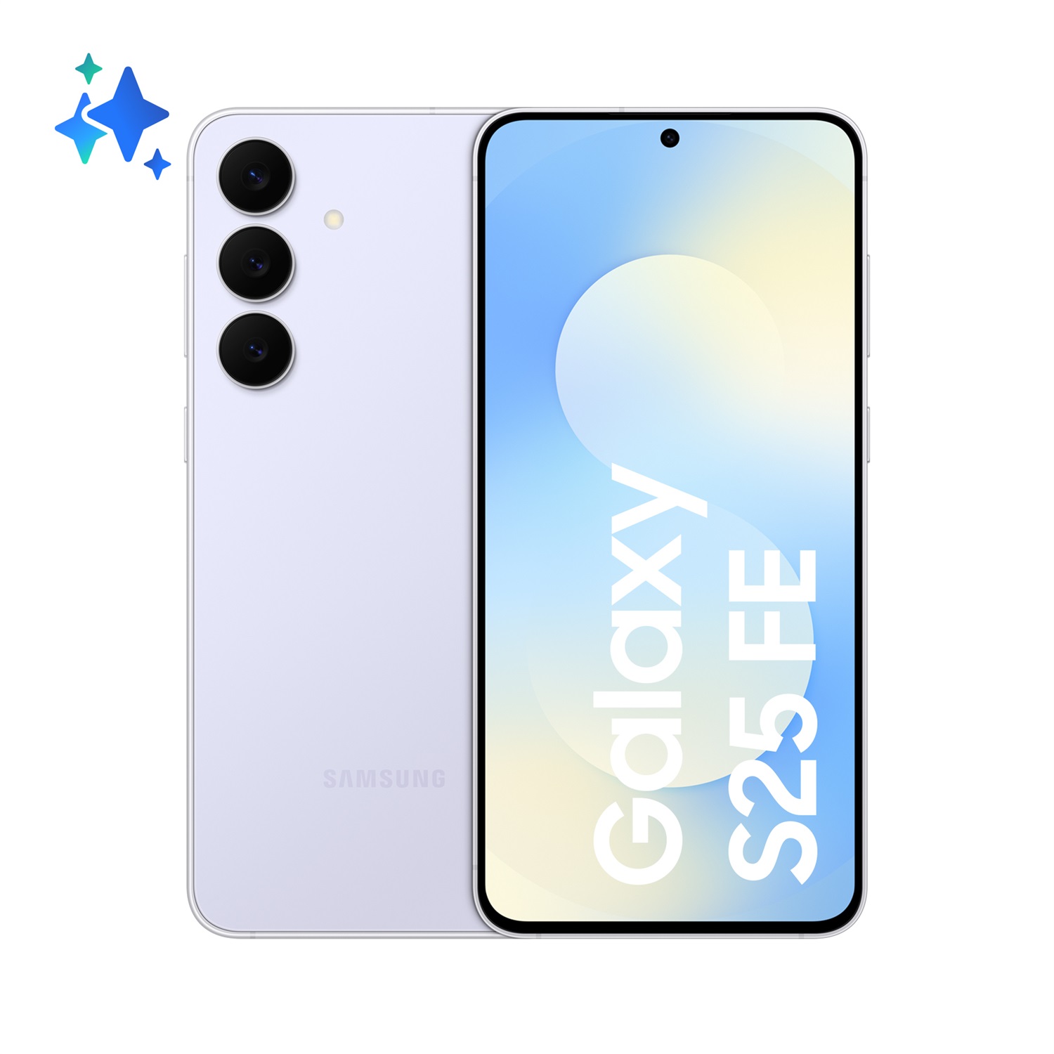 Samsung Galaxy S25 FE, Smartphone 5G, Display Dynamic AMOLED 2X 6.7'', Fotocamera 50MP, 8GB RAM, 256GB, Batteria 4.900 mAh, Icy Blue