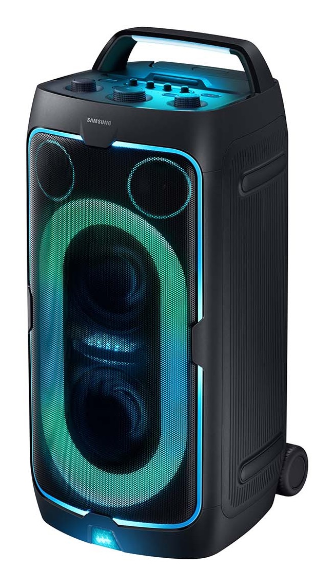Samsung Sound Tower MX-ST50F - Cassa Bluetooth Portatile 240W, Subwoofer, Wireless, IPX4, Nero