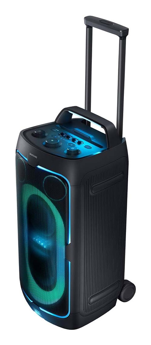 Samsung Sound Tower MX-ST50F - Cassa Bluetooth Portatile 240W, Subwoofer, Wireless, IPX4, Nero