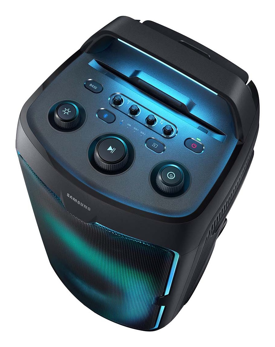 Samsung Sound Tower MX-ST50F - Cassa Bluetooth Portatile 240W, Subwoofer, Wireless, IPX4, Nero