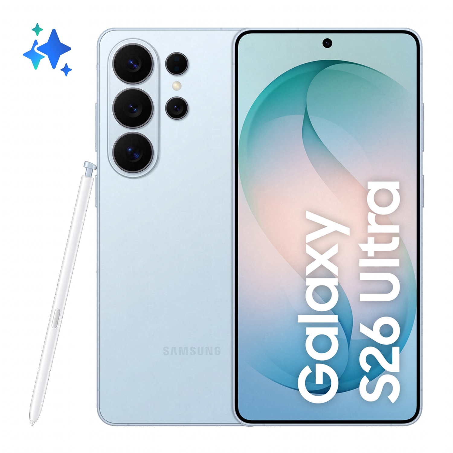 Samsung Galaxy S26 Ultra - Smartphone AI 256GB con Privacy Display, Camera 200 MP e Batteria 5000 mAh - Sky Blue