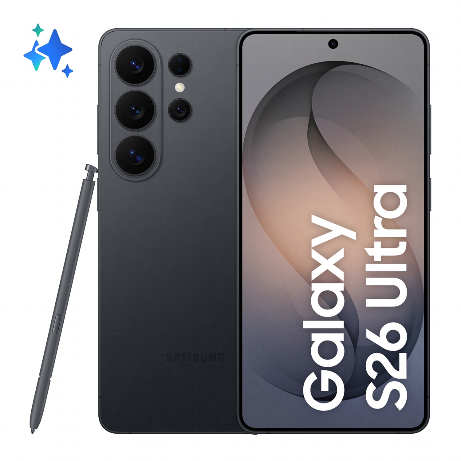 Samsung Galaxy S26 Ultra - Smartphone AI 256GB, Privacy Display, Camera 200 MP, Batteria 5000 mAh, Colore Black