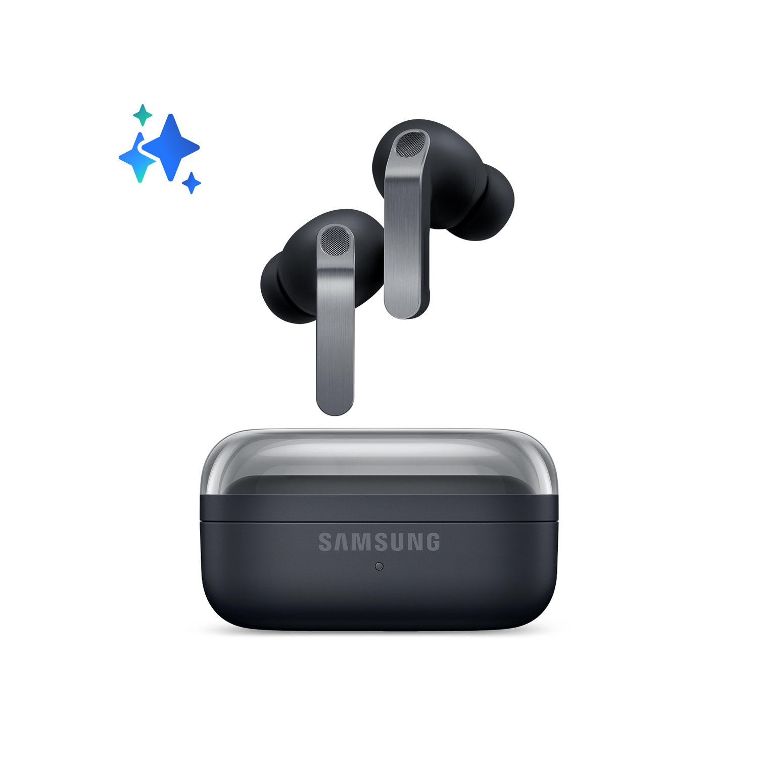 Samsung Galaxy Buds4 Pro Black - Auricolari Bluetooth con Audio 360°, ANC Migliorata e Comandi Vocali