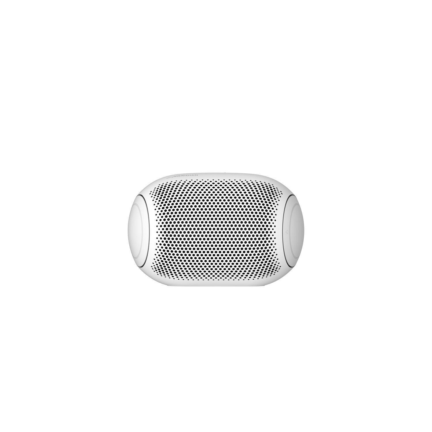 LG XBOOM Go PL2W Altoparlante Portatile Bluetooth Waterproof Bianco con Audio Meridian, Bassi Potenti e 10 Ore di Riproduzione