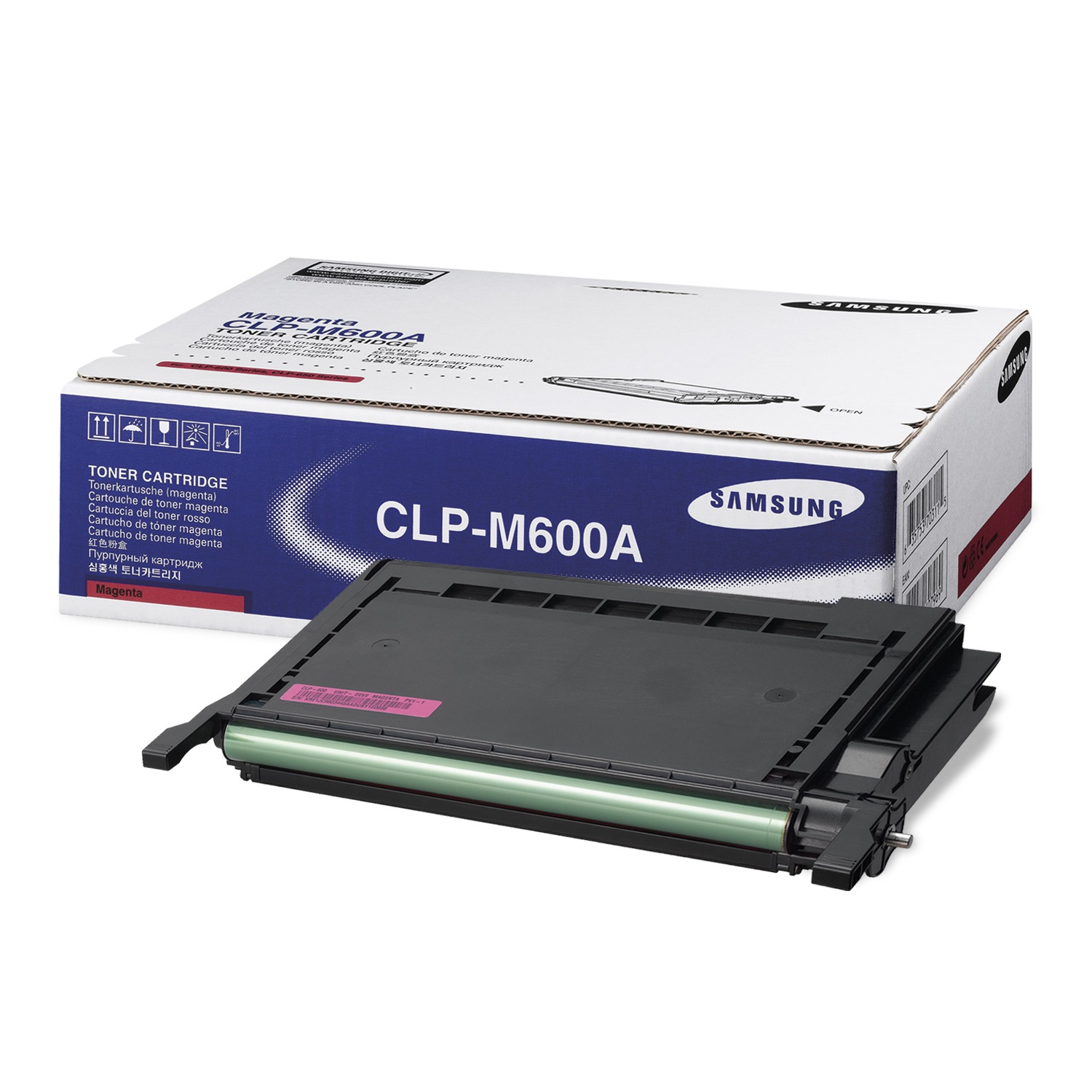 Samsung CLP-M600A Toner Originale Magenta - 4.000 Pagine per CLP 600/600N/650/650N