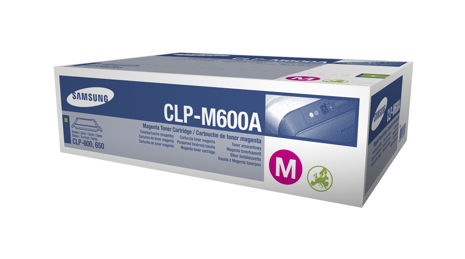 Samsung CLP-M600A Toner Originale Magenta - 4.000 Pagine per CLP 600/600N/650/650N