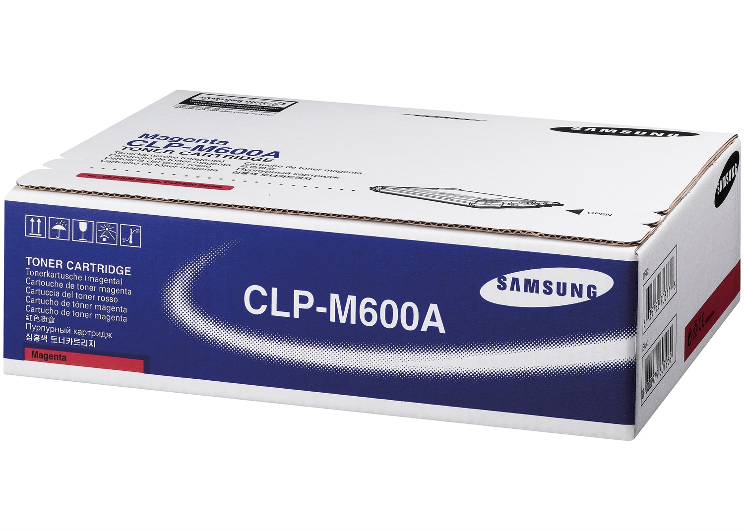 Samsung CLP-M600A Toner Originale Magenta - 4.000 Pagine per CLP 600/600N/650/650N