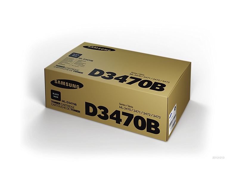 Samsung ML-D3470B Cartuccia Toner Originale Nero - Alta Capacità Fino a 10.000 Pagine, Compatibile con ML-3470D e ML-3471ND