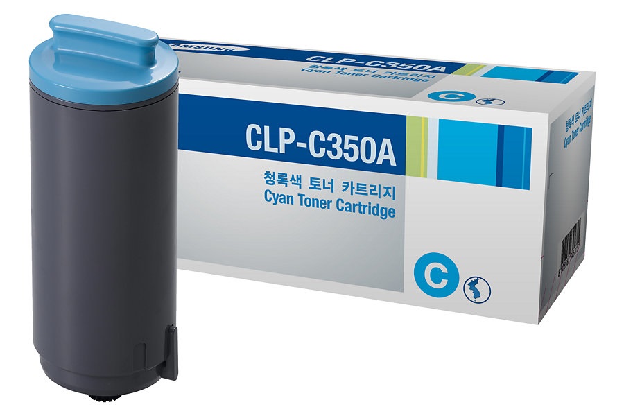 Samsung CLP-C350A Cartuccia Toner Originale Ciano - 2000 Pagine per CLP-350N