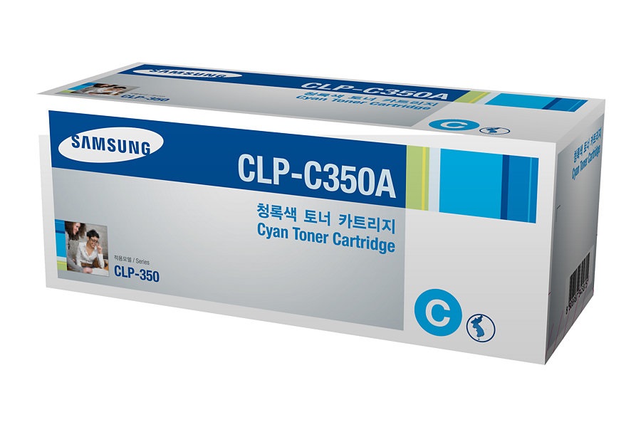 Samsung CLP-C350A Cartuccia Toner Originale Ciano - 2000 Pagine per CLP-350N