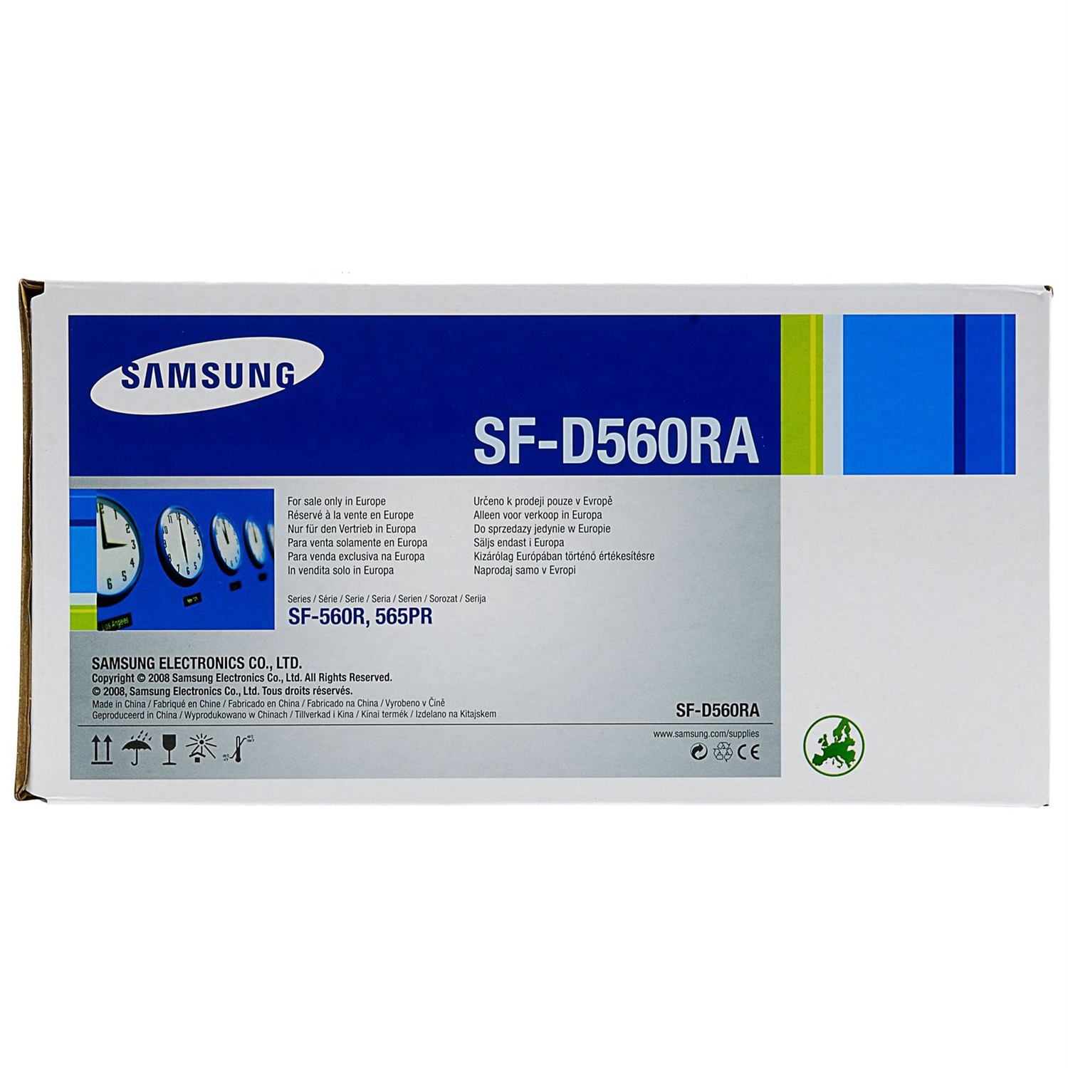 Samsung SF-D560RA Cartuccia Toner Originale Nero - Compatibile con SF-560R, SF-565PR, 3.000 Pagine