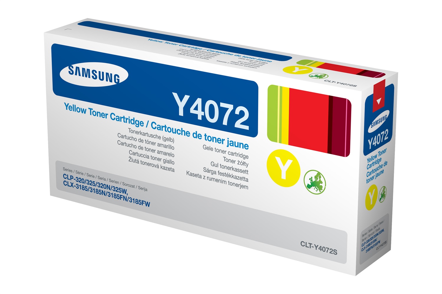 Samsung CLT-Y4092S Cartuccia Toner Originale Giallo - 1.000 Pagine per Stampanti Laser CLP-310, CLP-310N, CLP-315, CLP-315W, CLX-3170FN, CLX-3175FN, CLX-3175FW