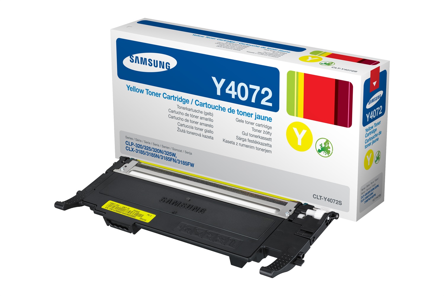 Samsung CLT-Y4092S Cartuccia Toner Originale Giallo - 1.000 Pagine per Stampanti Laser CLP-310, CLP-310N, CLP-315, CLP-315W, CLX-3170FN, CLX-3175FN, CLX-3175FW