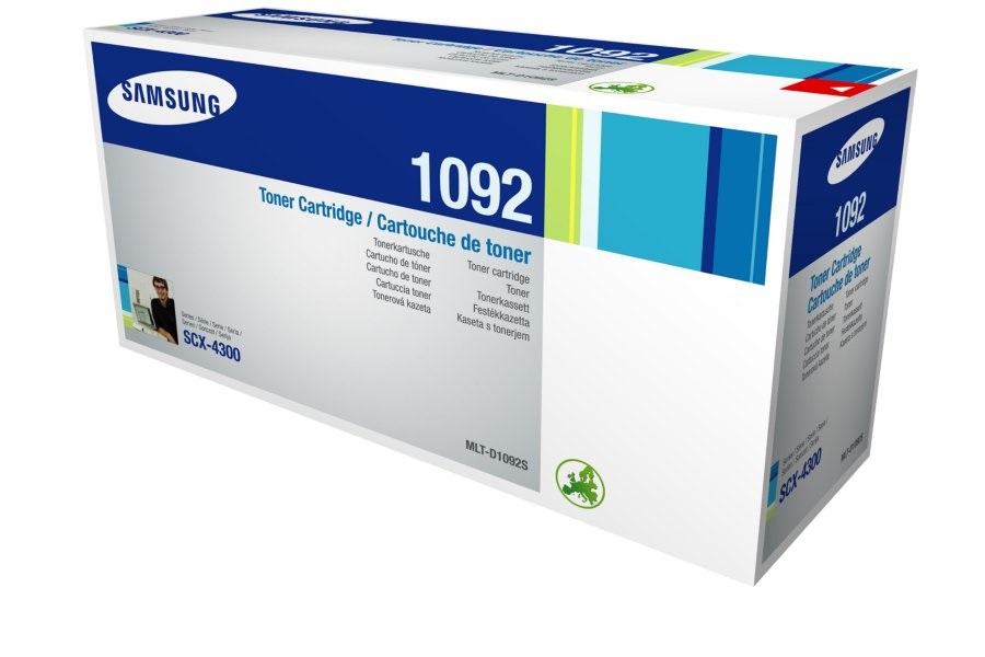 Samsung MLT-D1092S Cartuccia Toner Originale Nero - 2000 Pagine per Stampanti SCX-4300/4301/4310K/4315K/4610