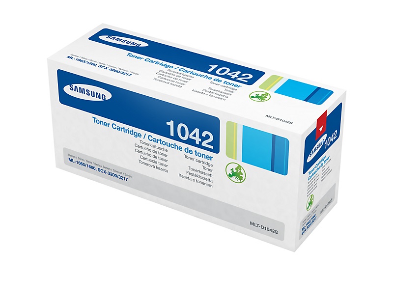 Samsung MLT-D1042S Toner Originale Nero - 1500 Pagine - Compatibile con ML-1660, ML-1665, ML-1670, ML-1675, ML-1860, ML-1865, SCX-3200, SCX-3205