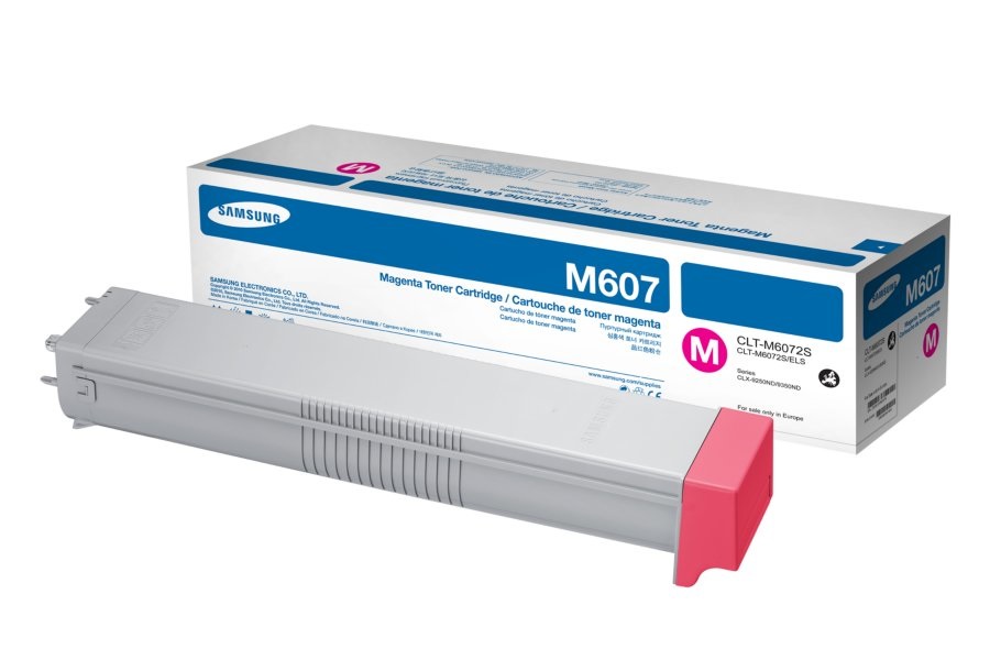 Samsung CLT-M6072S Toner Magenta Originale - 15.000 Pagine per CLX-9250ND/9252NA/9350ND/9352NA e MultiXpress C9250ND/C9350ND