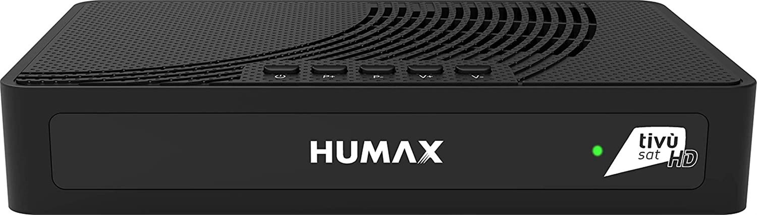 Humax 5001735 Set-Top Box TV Cavo Full HD Nero con Scheda Tivùsat e Funzione di Registrazione