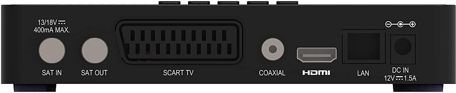 Humax 5001735 Set-Top Box TV Cavo Full HD Nero con Scheda Tivùsat e Funzione di Registrazione