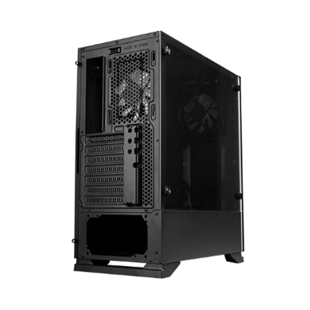 Zalman S5 Black Custodia Midi Tower ATX con Pannelli in Vetro Temperato e Ventola RGB