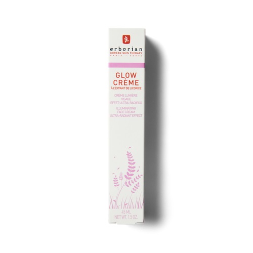 Erborian Glow Crème 45 ml - Crema Viso Illuminante, Rigenerante e Rivitalizzante per un Incarnato Luminoso