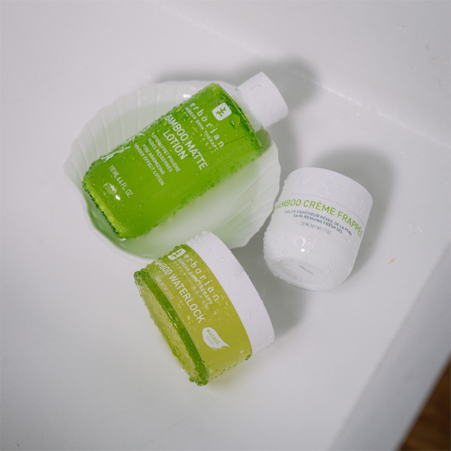 ERBORIAN Bamboo Waterlock Maschera Viso Idratante Rimpolpante 80 ml