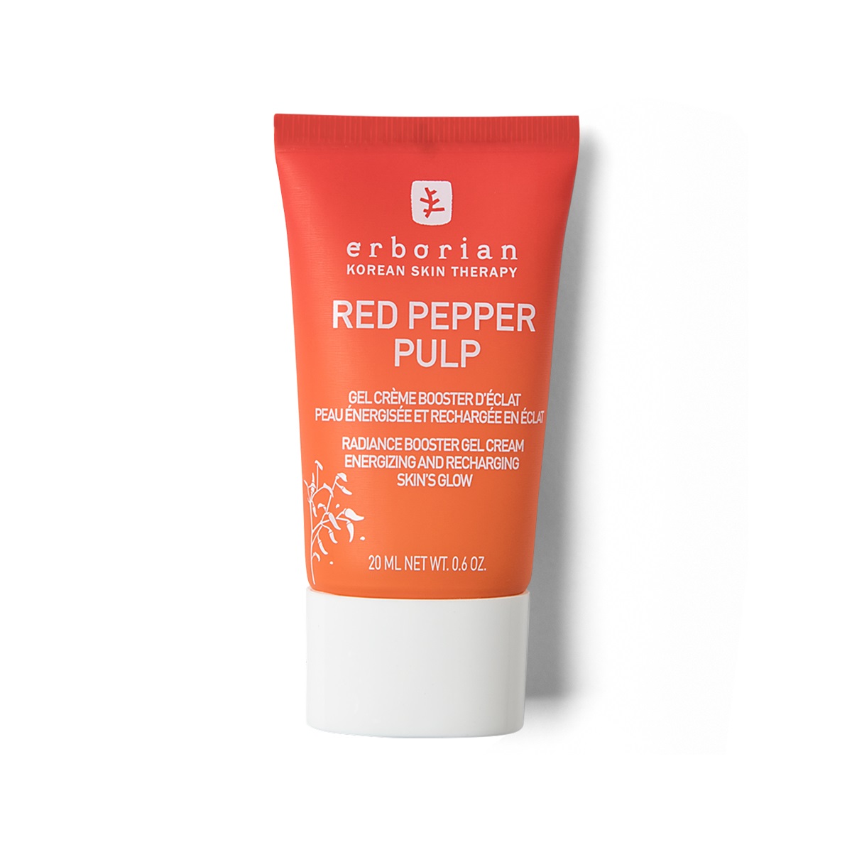 Erborian Red Pepper Pulp Crema Viso Illuminante 20ml - Idratante, Rassodante e Rigenerante