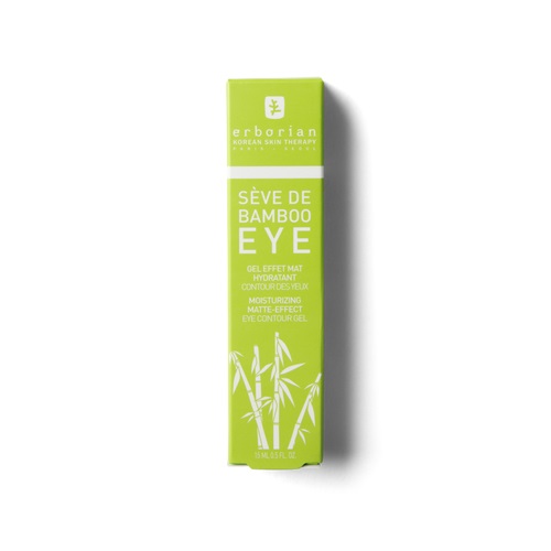 Erborian Bamboo Eye Gel 15ml - Gel Idratante Opacizzante per Occhi, Anti Borse e Occhiaie