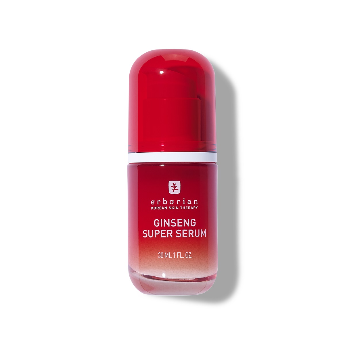 ERBORIAN Ginseng Super Serum 30ml - Siero Viso Levigante e Rassodante con 80% di Estratti di Ginseng e Peptidi