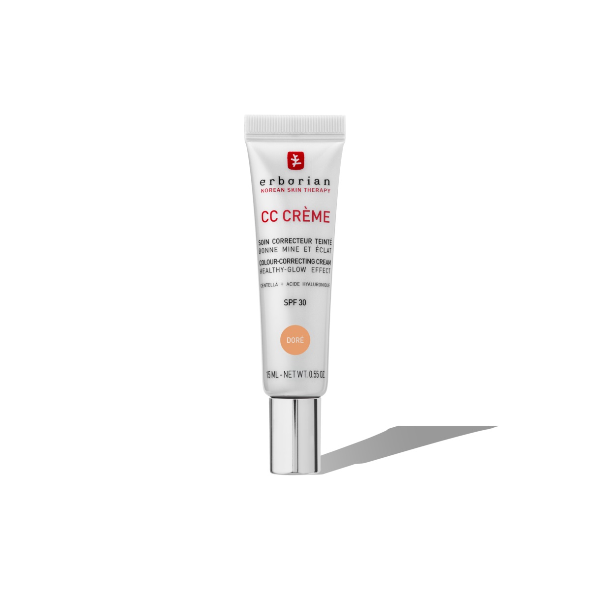 Erborian CC Crème Doré 15 ml - Crema Illuminante con Centella Asiatica e SPF 30