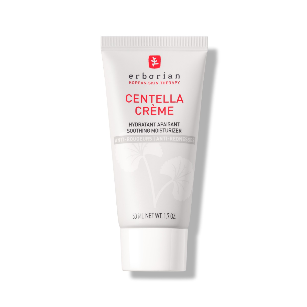 ERBORIAN Centella Crème 50ml - Crema Idratante Lenitiva con Acido Ialuronico per Tutti i Tipi di Pelle