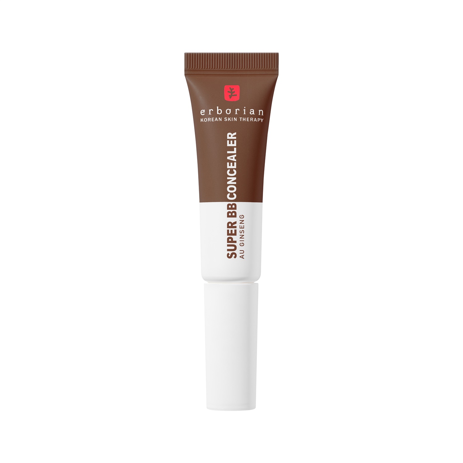 Erborian Super BB Concealer Chocolat 10ml - Correttore ad alta coprenza con Niacinamide e SPF 25, idratante e finitura naturale