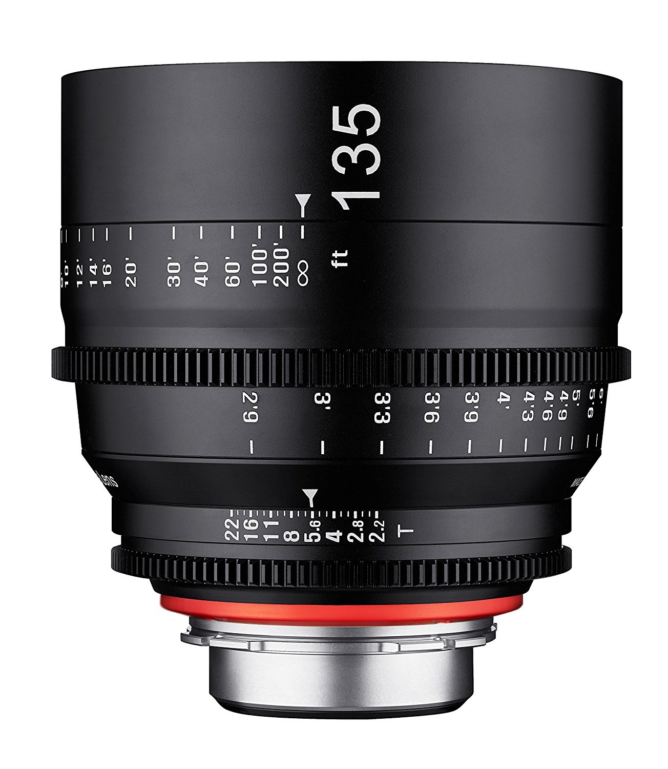 Samyang Xeen 135mm T2.2 - Obiettivo Cinematografico per Sony E, Pieno Formato, Alta Definizione 4K